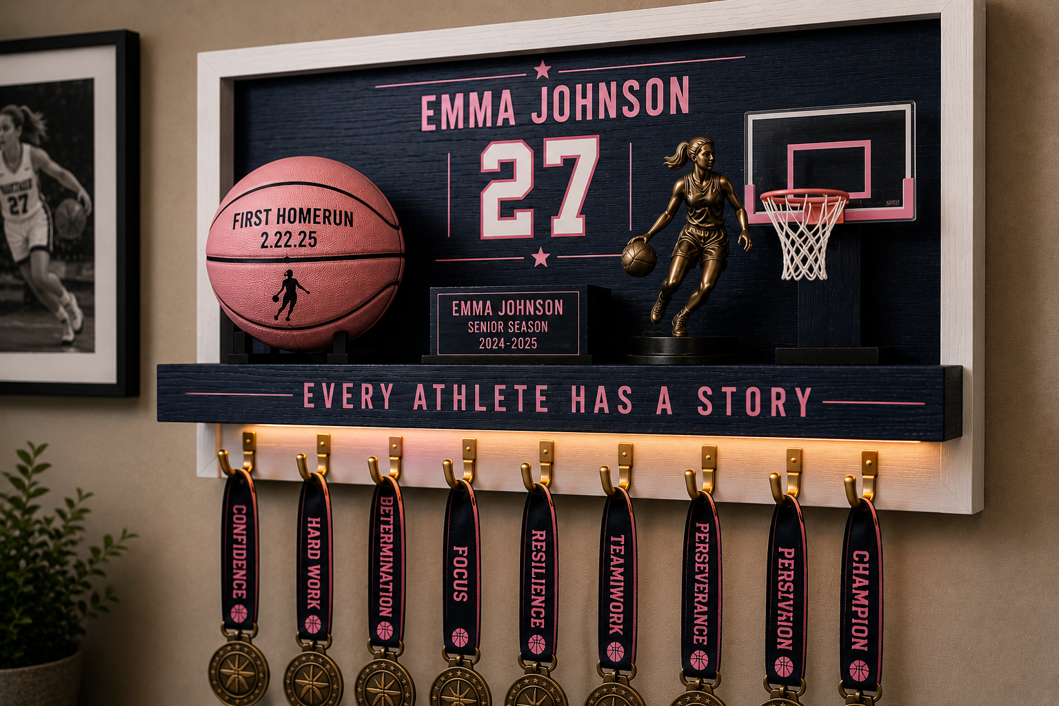 Signature Shelf, Basketball